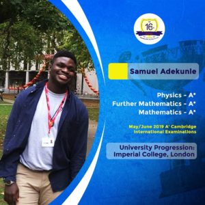 The16 plus School-Graduate-Samuel-Uk-University2